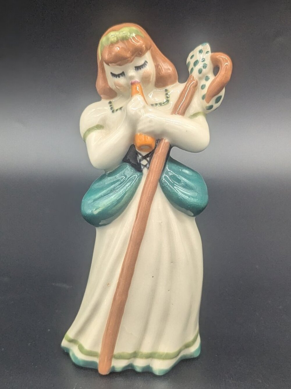 Vintage Ceramic Arts Studio Unmarked Little Bo Peep Figurine